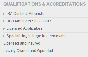 QualificationsAccreditations